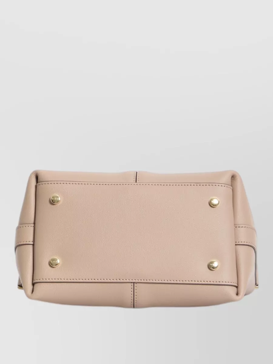Tod's Bucket Mini Leather Bucket Bag