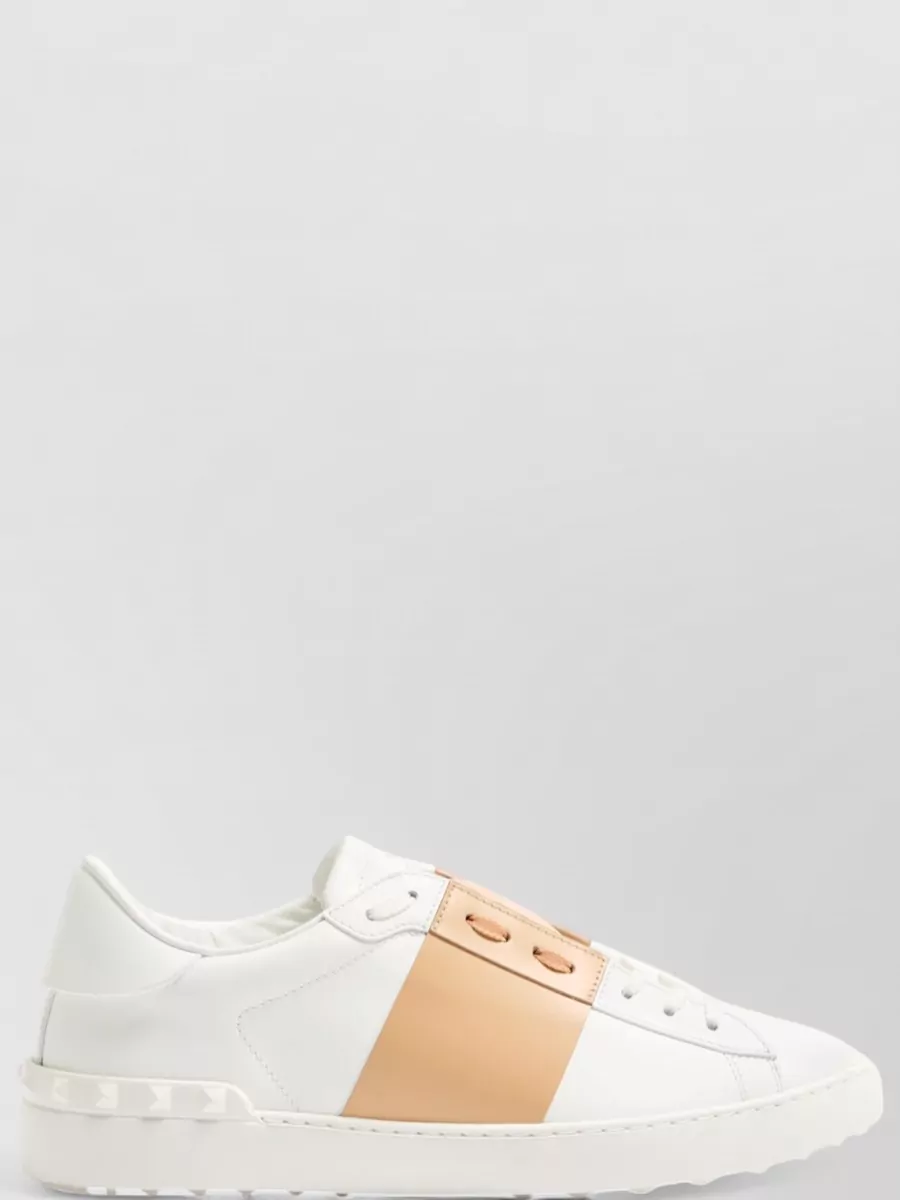 Valentino Garavani Leather Low-Top Sneakers