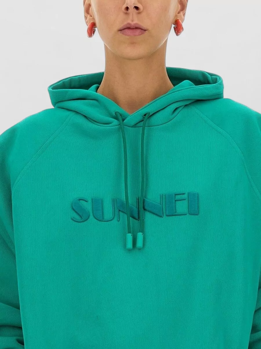 Sunnei Logo Hooded Sweatshirt