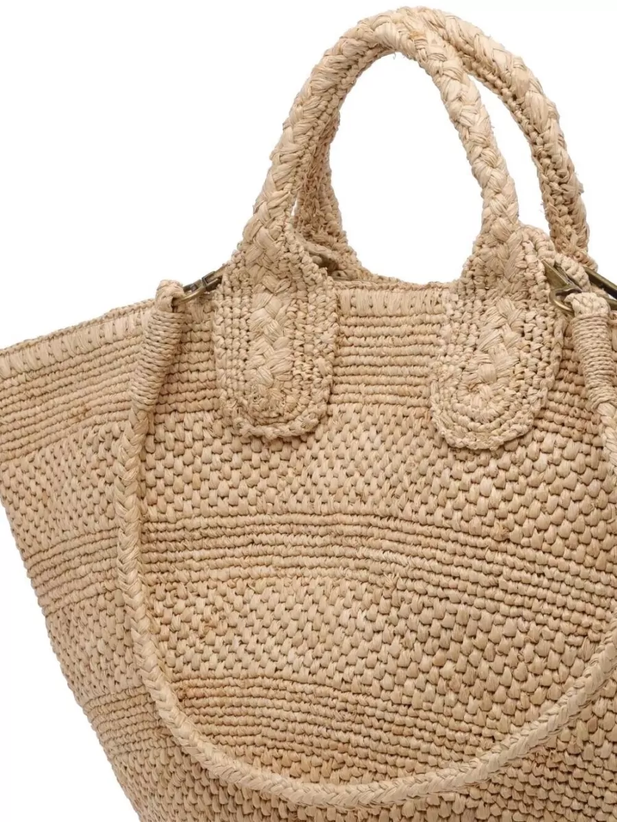 Ibeliv Raffia Beach Bag