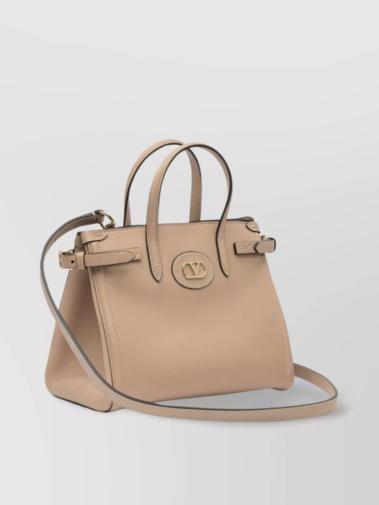 Valentino Shoulder Bags With Adjustable Strap And Stitched Handles