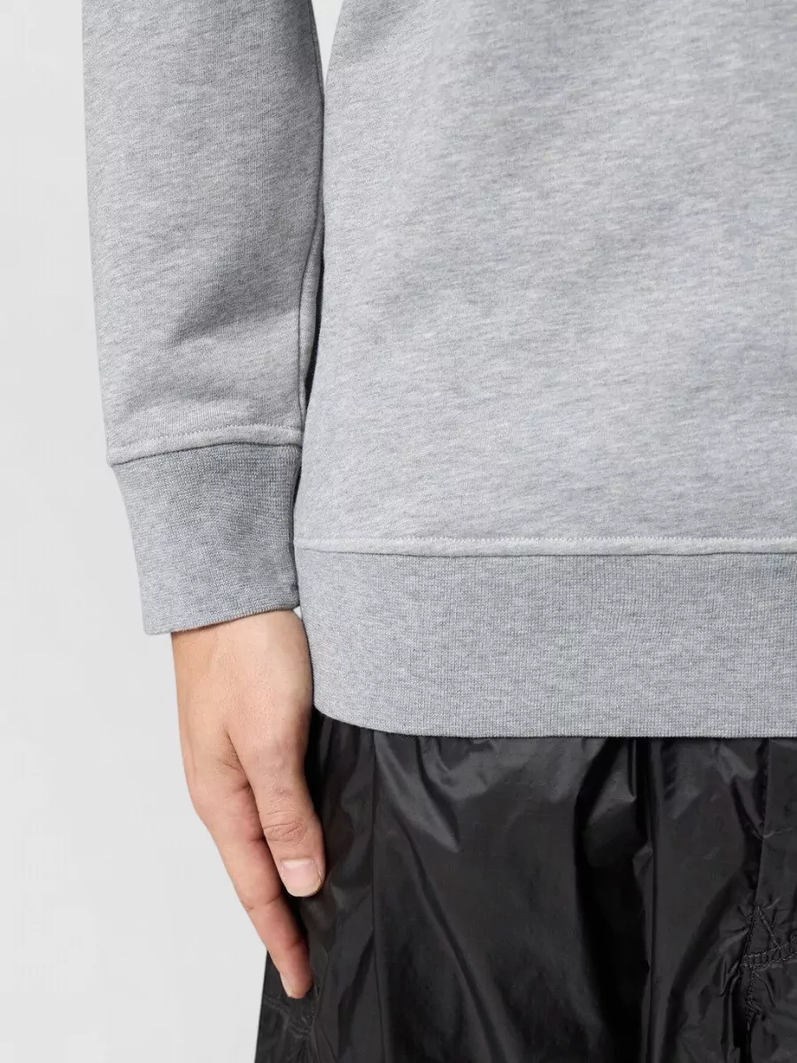 Stone Island Ribbed Cotton Sweatshirt