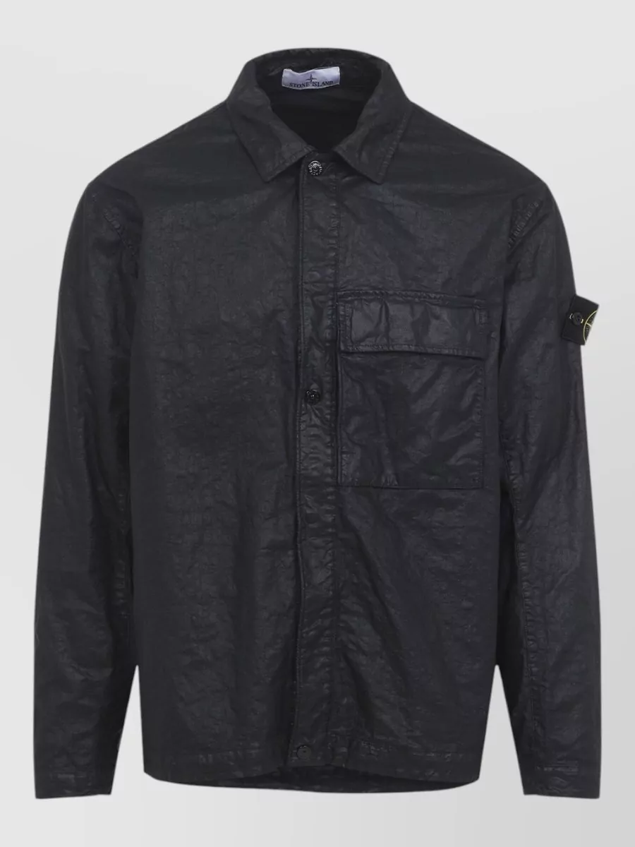 Stone Island nylon overshirt jacket