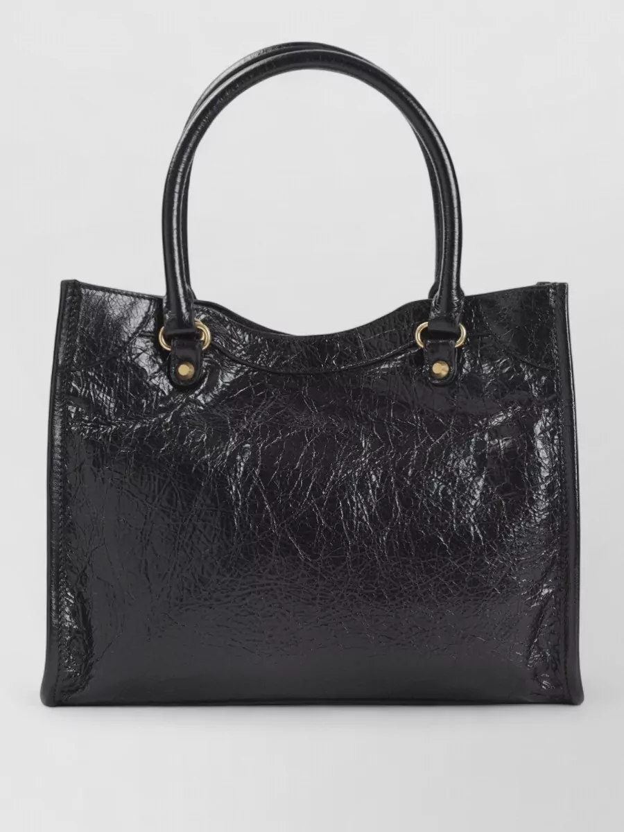 Balenciaga Le City Mini Leather Shoulder Bag