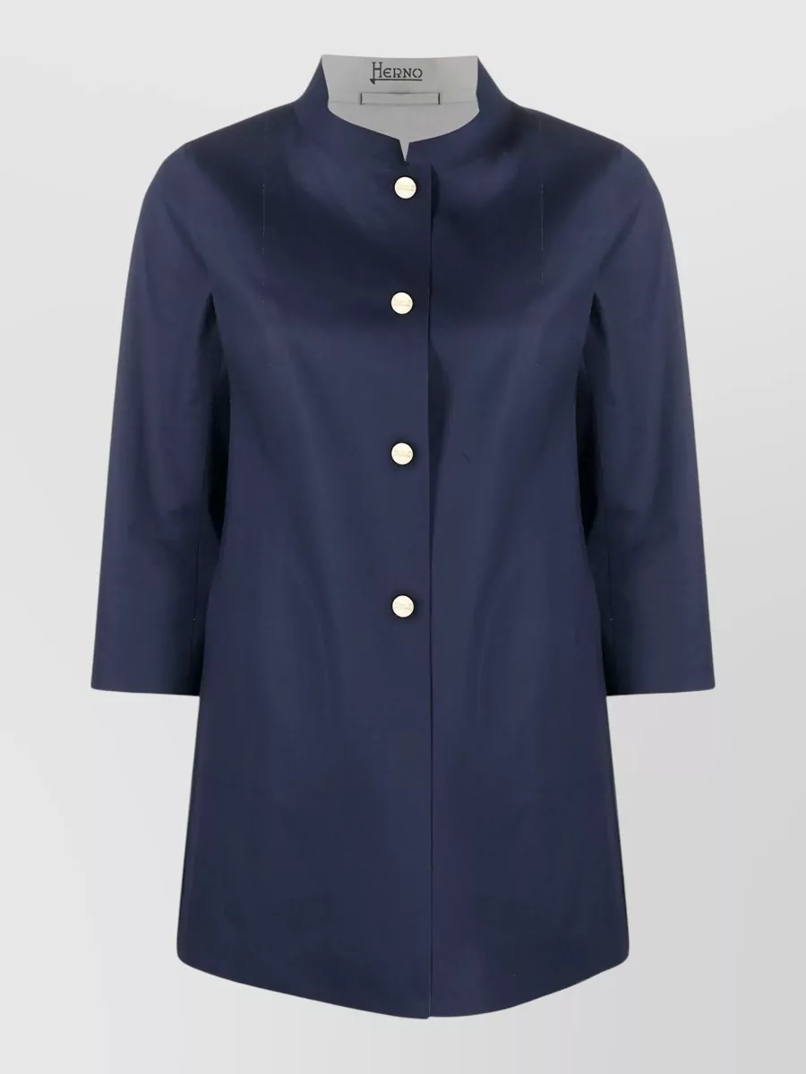 Herno single-breasted coat