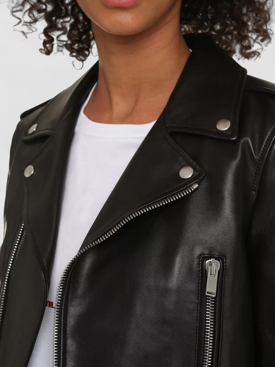 Saint Laurent Leather Biker Jacket