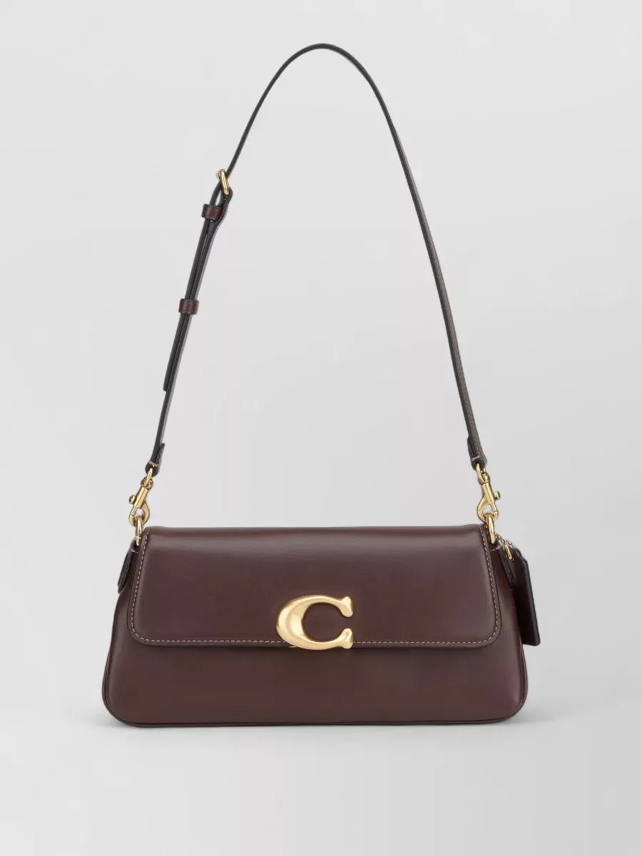 Coach leather shoulder bag