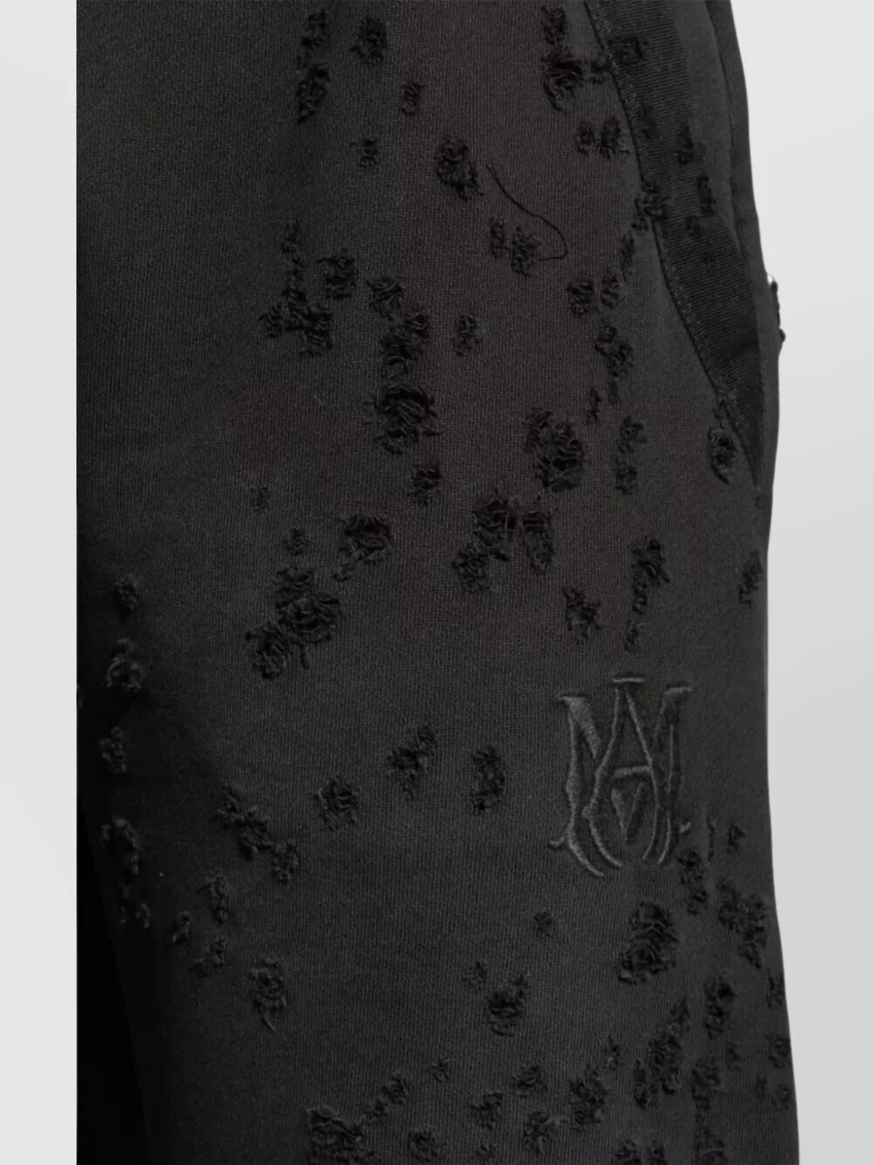Amiri Embroidered Straight Sweatpant Pockets