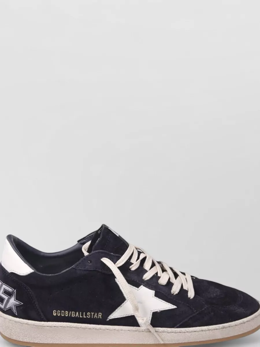 Golden Goose Leather Low Top Sneakers