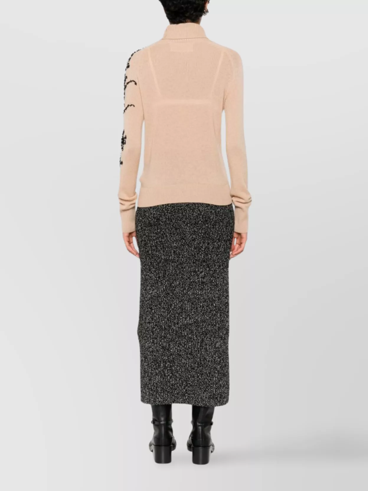 Ermanno Scervino Turtleneck Knitwear Embellished Design