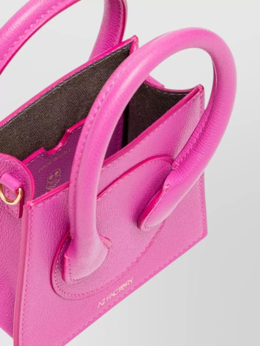 Az Factory Leather Mini Clutch Bag