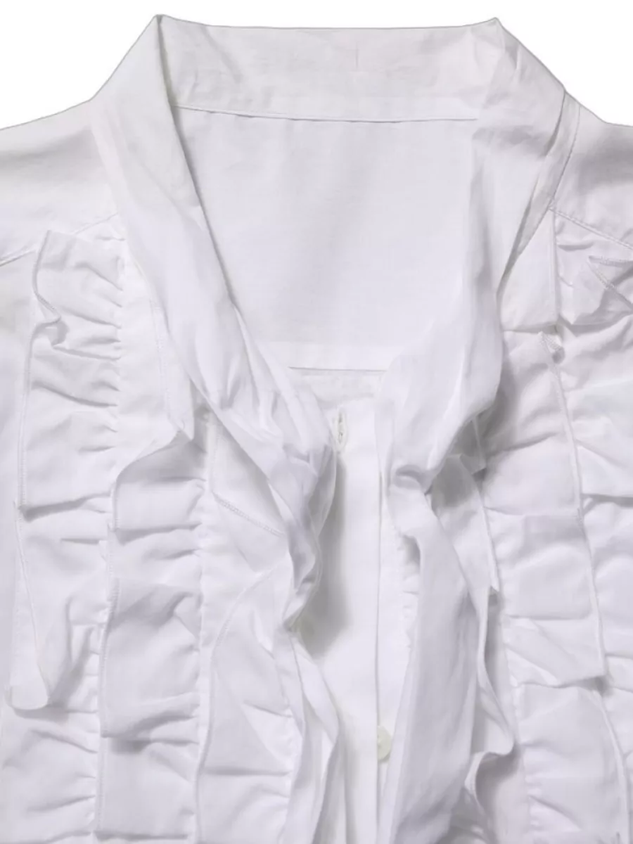Dolce&Gabbana Ruffled Long-Sleeve Shirt