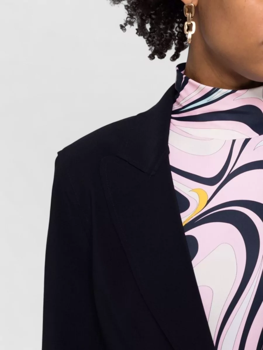 Norma Kamali Single-Breasted Blazer