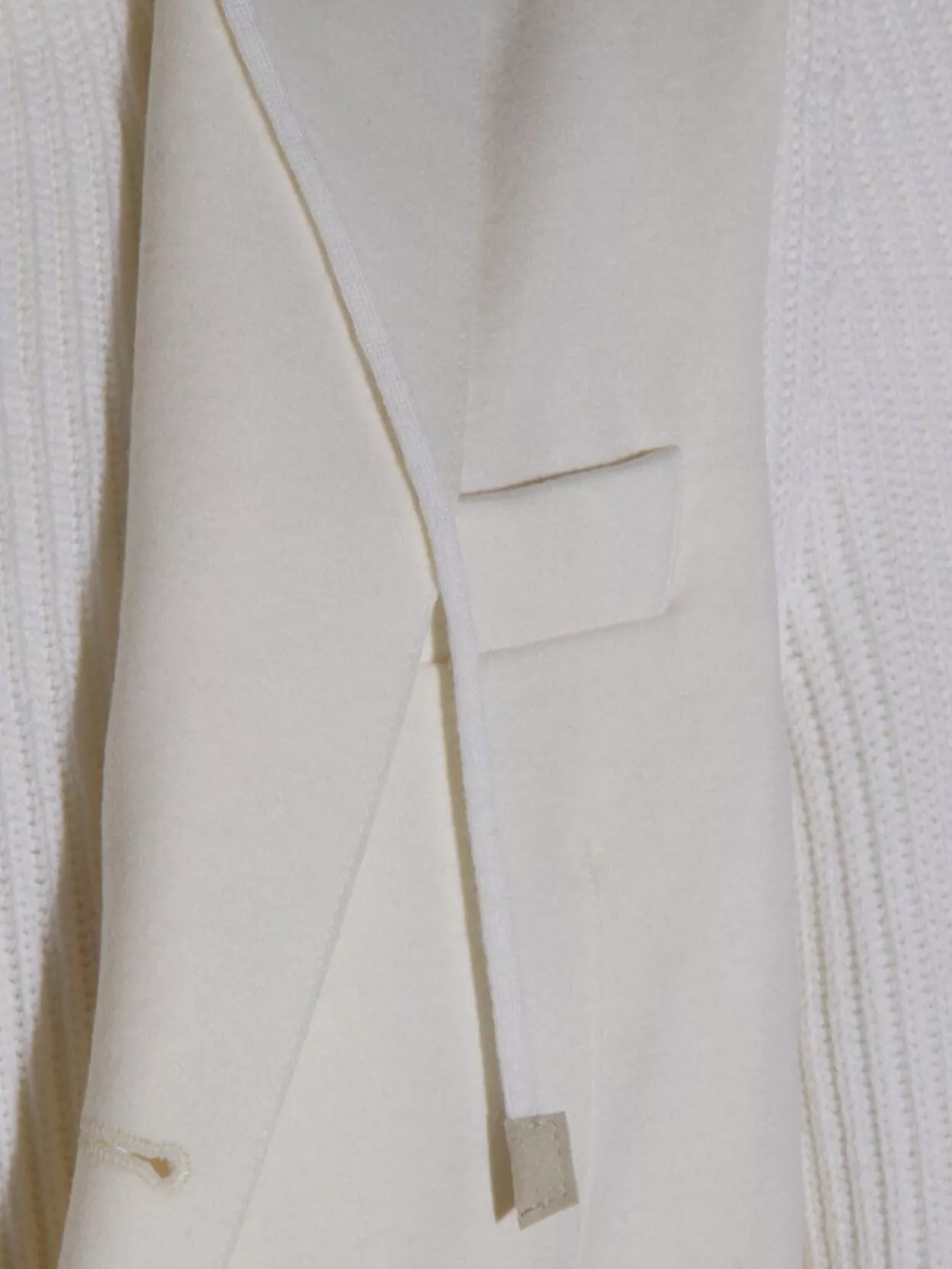 Eleventy Hooded Blazer With Front Pockets And Ribbed Sleeves