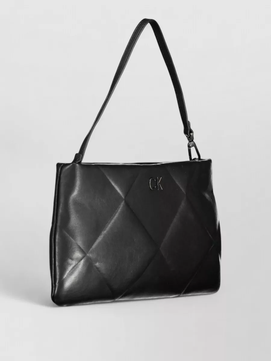 Calvin Klein quilted clutch bag