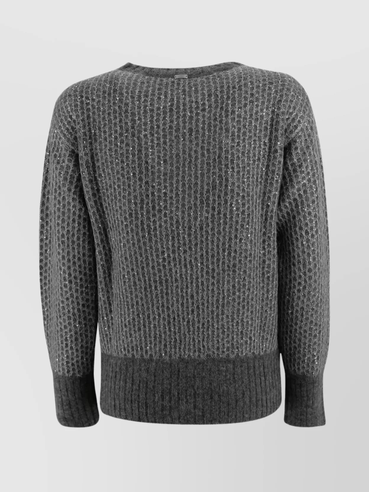 Herno Sequin Embellishment Crew Neck Sweater