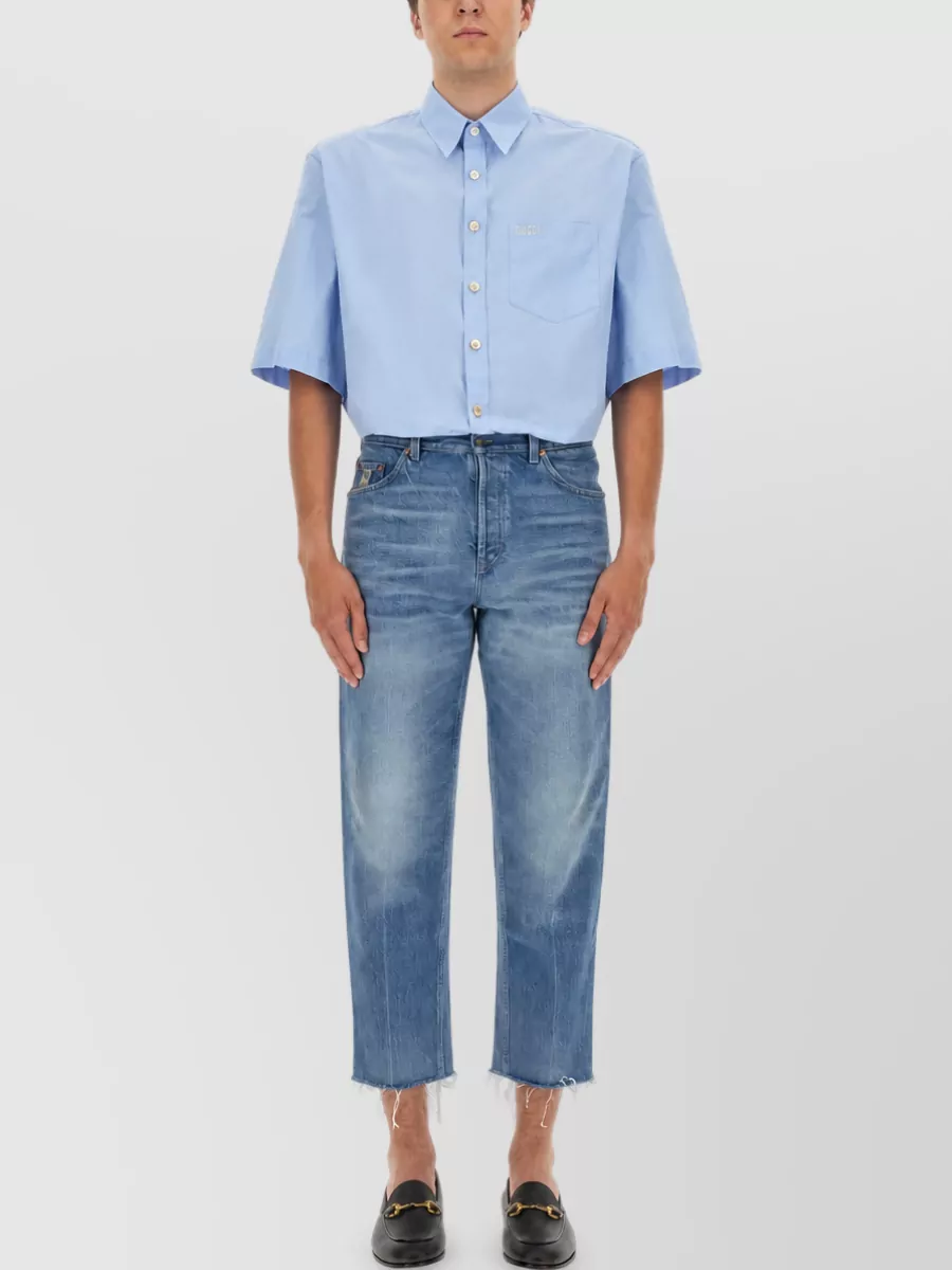 Gucci Carrot-Fit Denim Jeans