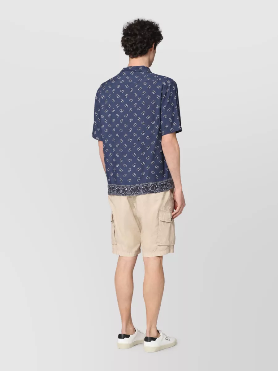 Paul & Shark Cotton Cargo Shorts