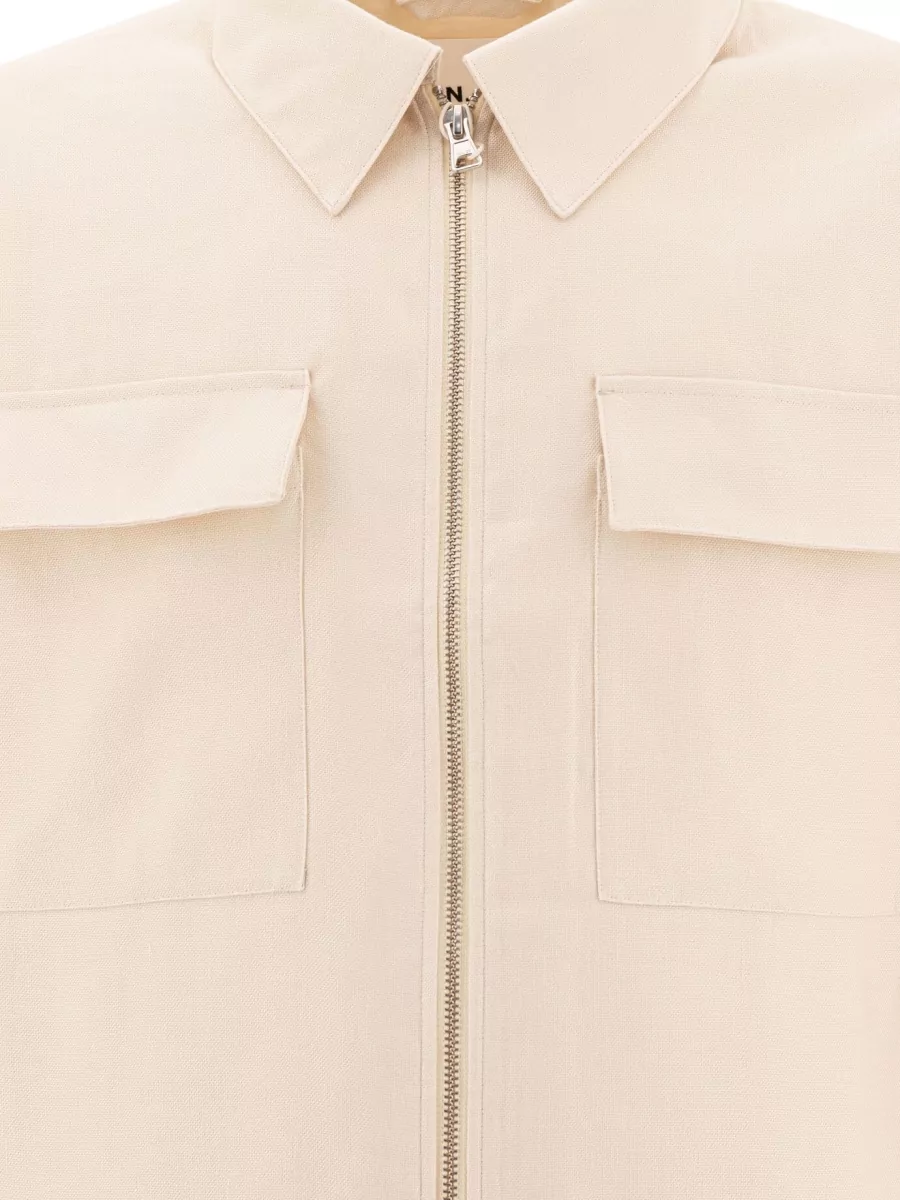 Nn.07 Linen Viscose Overshirt