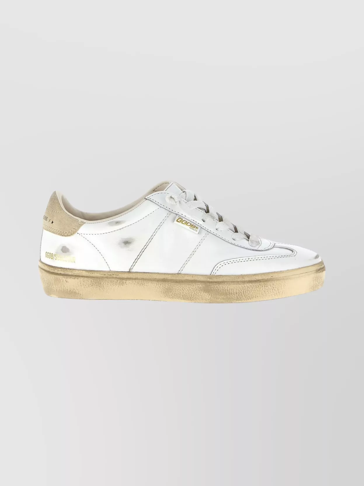 Golden Goose Distressed Low-top Sneakers Rubber Sole In White
