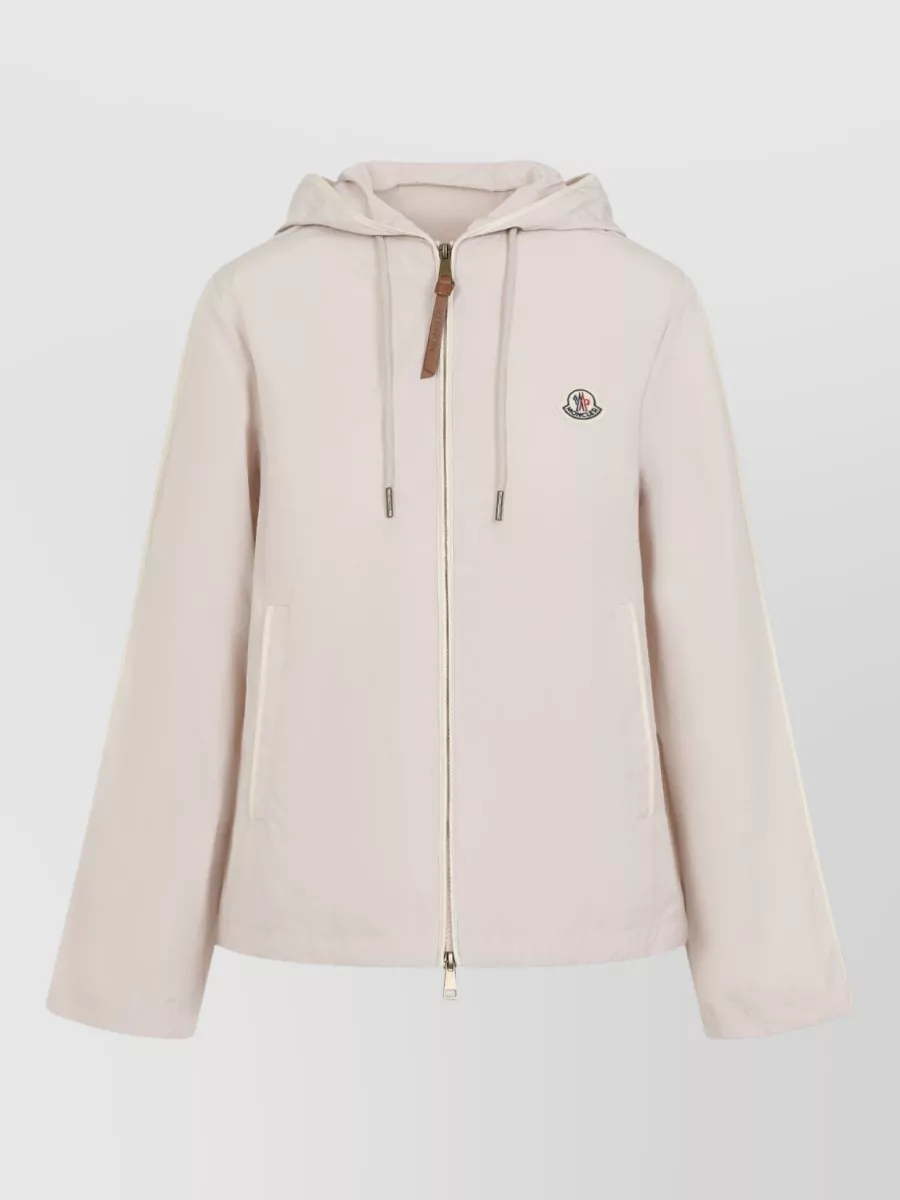 Moncler Sarracenia Hooded Jacket Long Sleeves Pockets