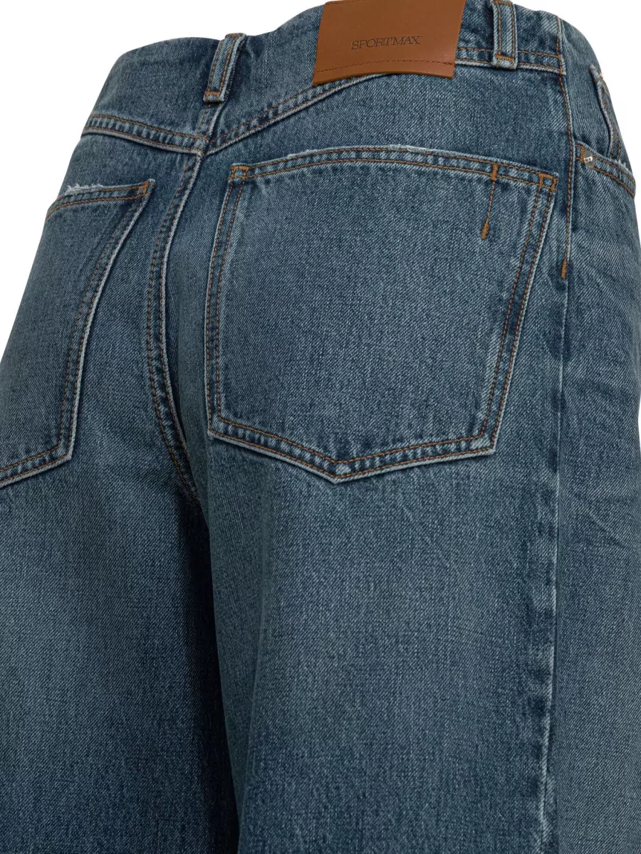 Sportmax Denim Wide-Leg Jeans