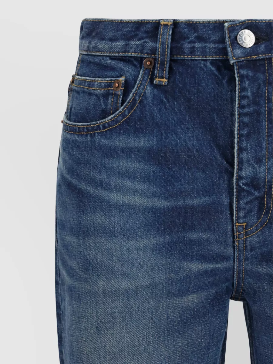 Totême Slim-Fit Straight-Leg Denim Jeans