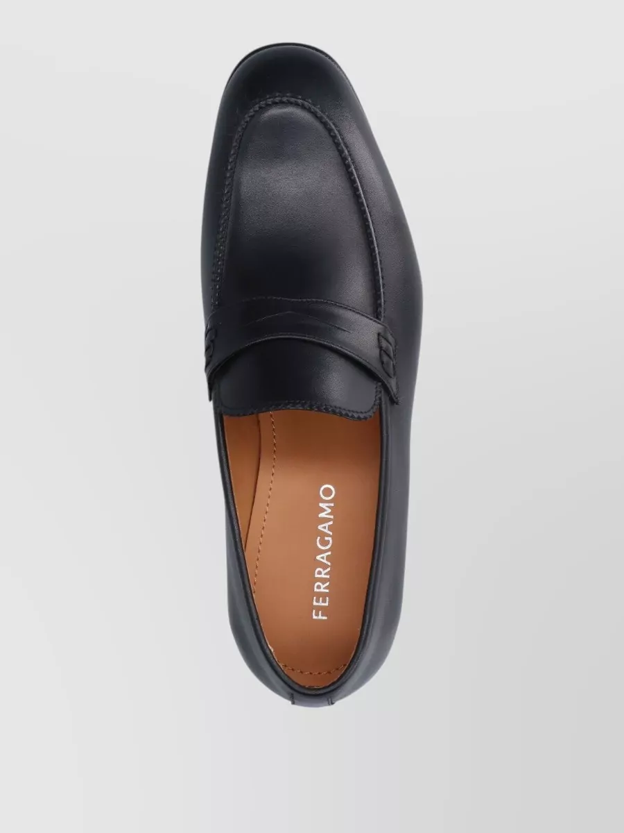 Ferragamo Leather Loafers
