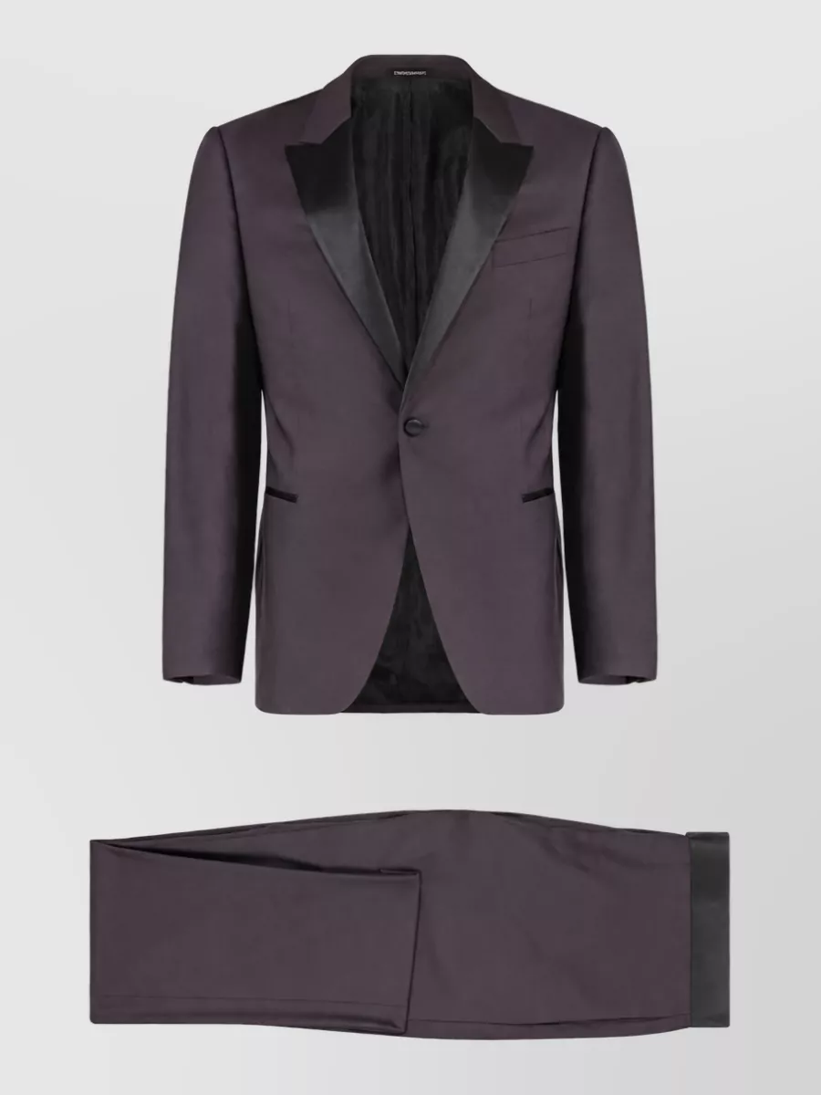 Emporio Armani Single Breasted Coat