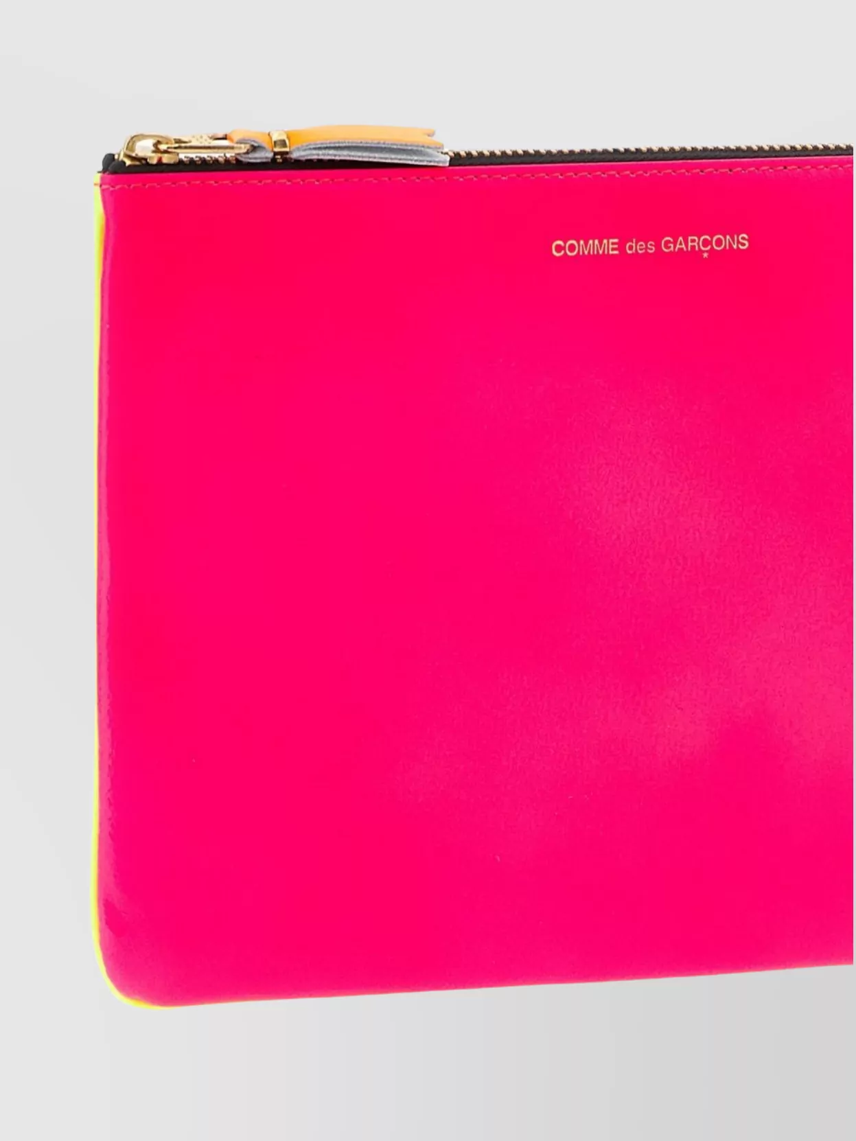 Comme Des Garçons Two-Tone Rectangular Wallet Design