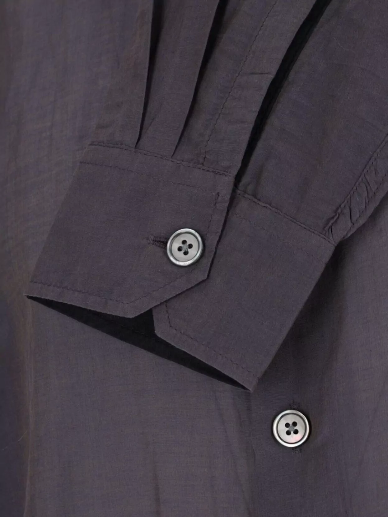 Our Legacy Collared Shirt With Back Yoke And Buttoned Cuffs