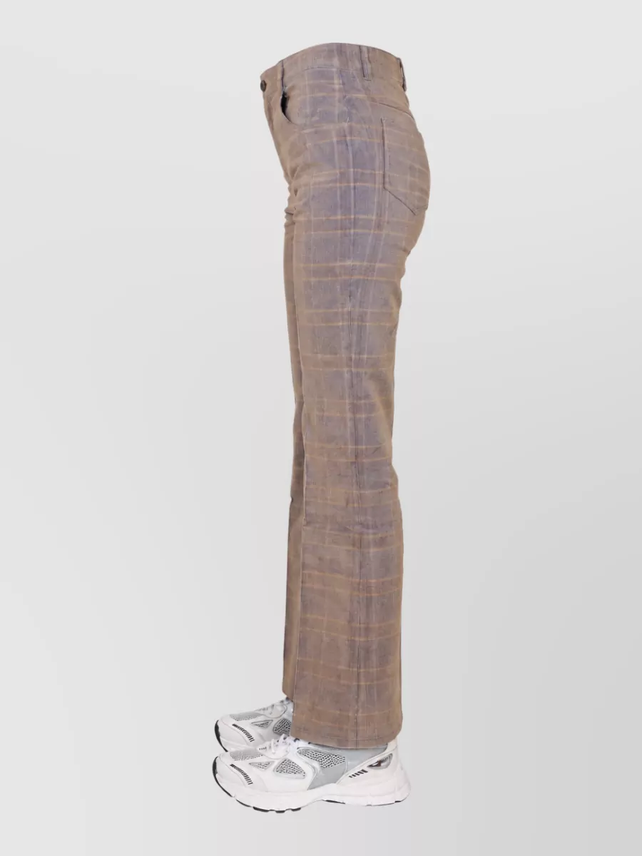 Mcq High-Rise Straight-Leg Trousers