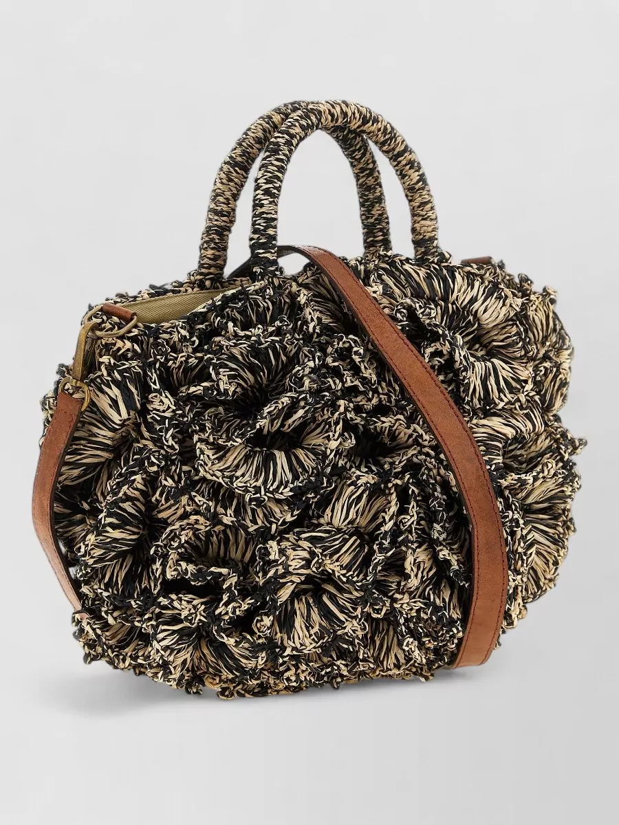Ibeliv raffia tote bag