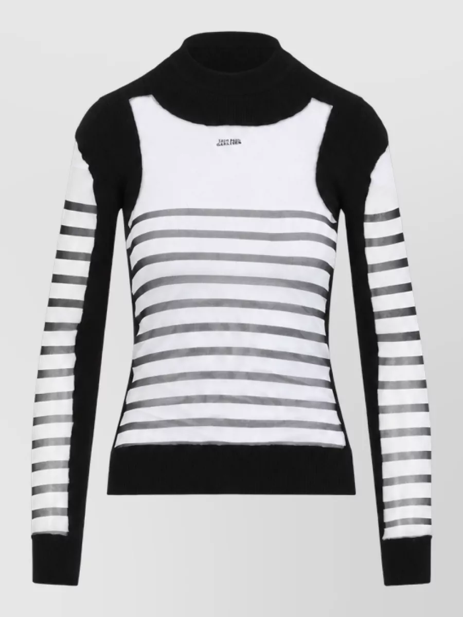 Jean Paul Gaultier printed long-sleeve jumper