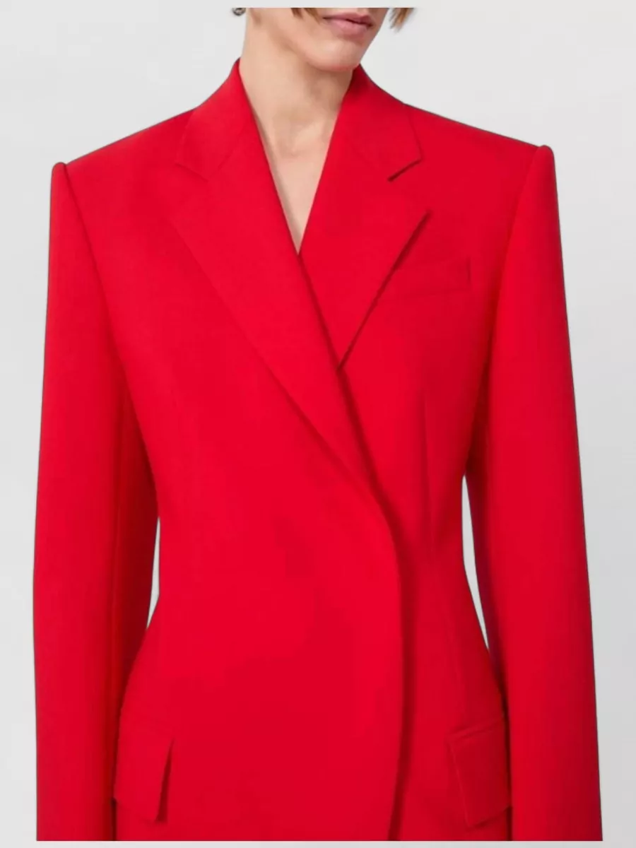 Sportmax Wool Double-Breasted Slim-Fit Blazer