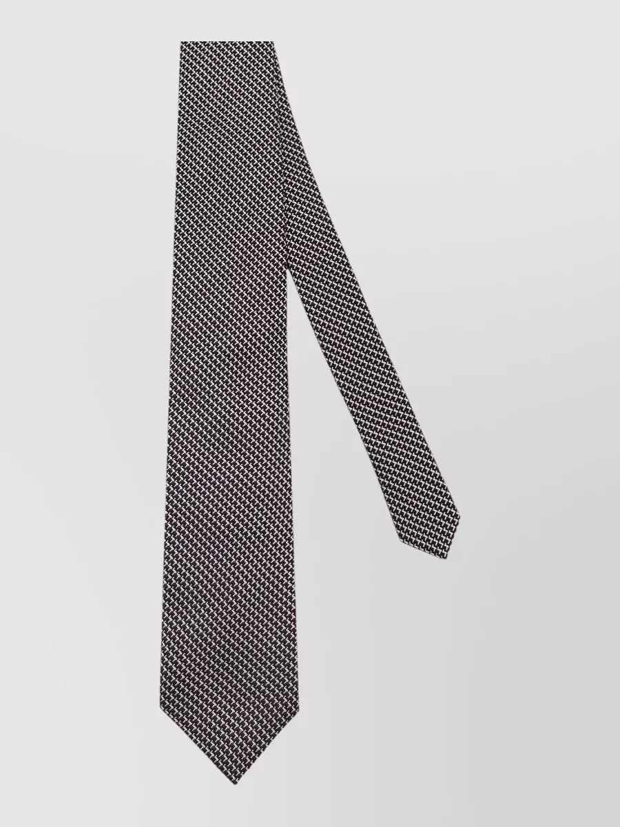 Tom Ford silk micro-pattern tie