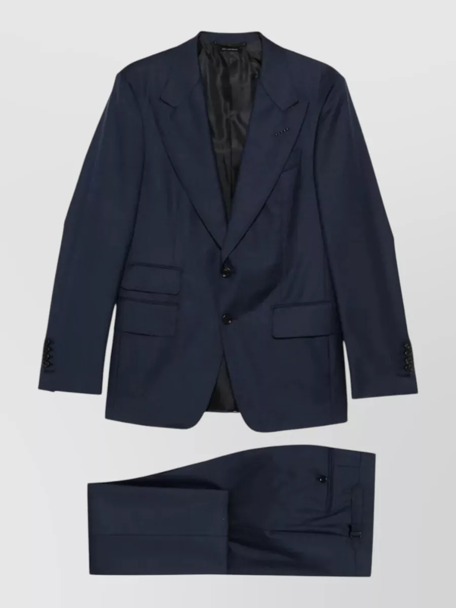 Tom Ford wool shelton single-breasted suit