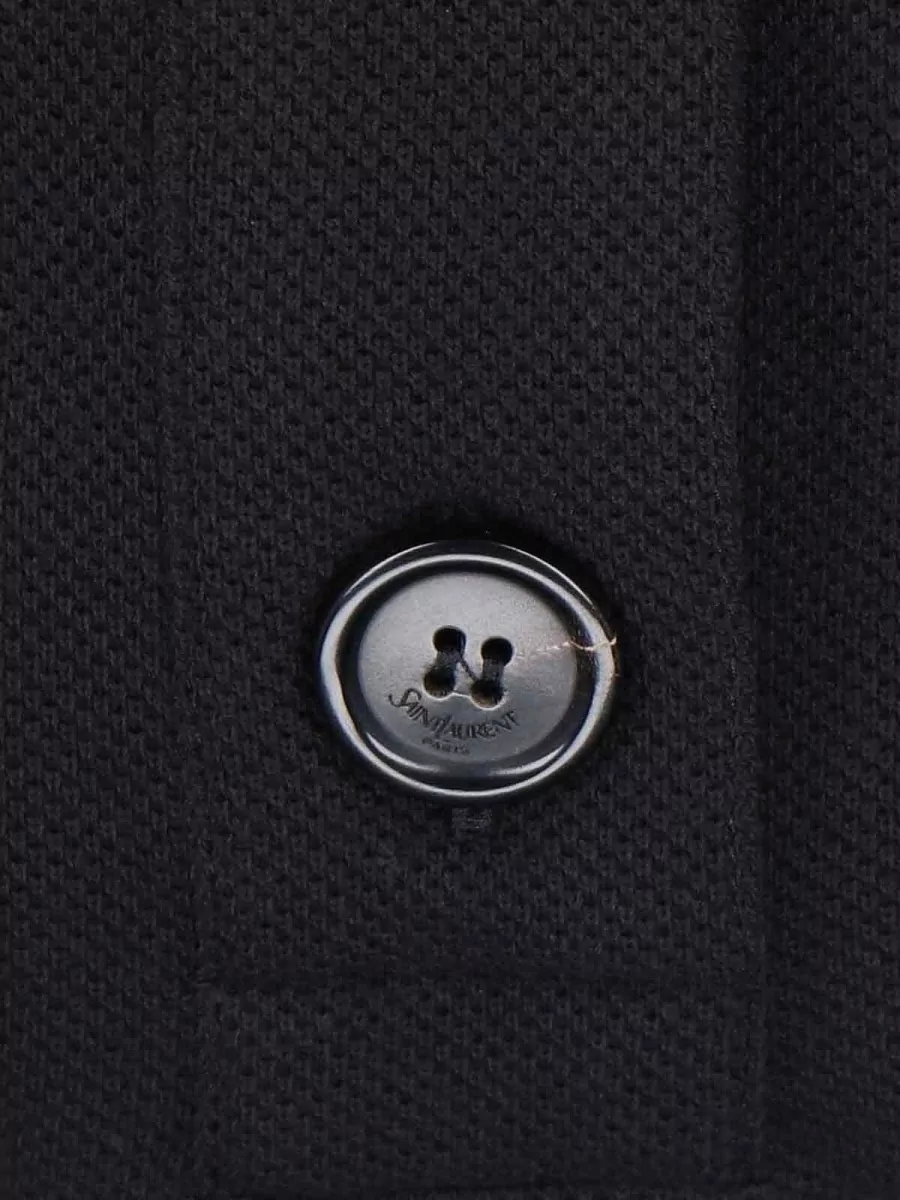 Saint Laurent Short Sleeve Shirt Collared Neck Buttons