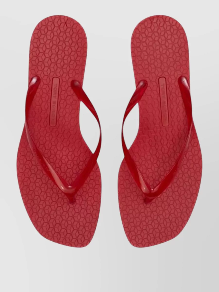 Tory Burch Jelly Heel Flip Flops