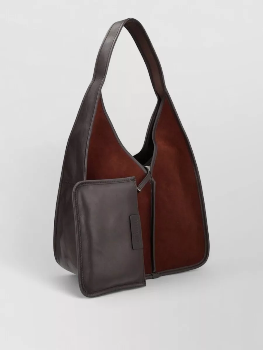 Hereu leather hobo tote bag