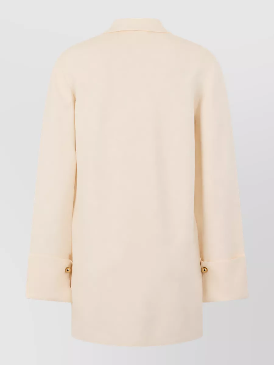 Max Mara Long-Sleeve Blouse
