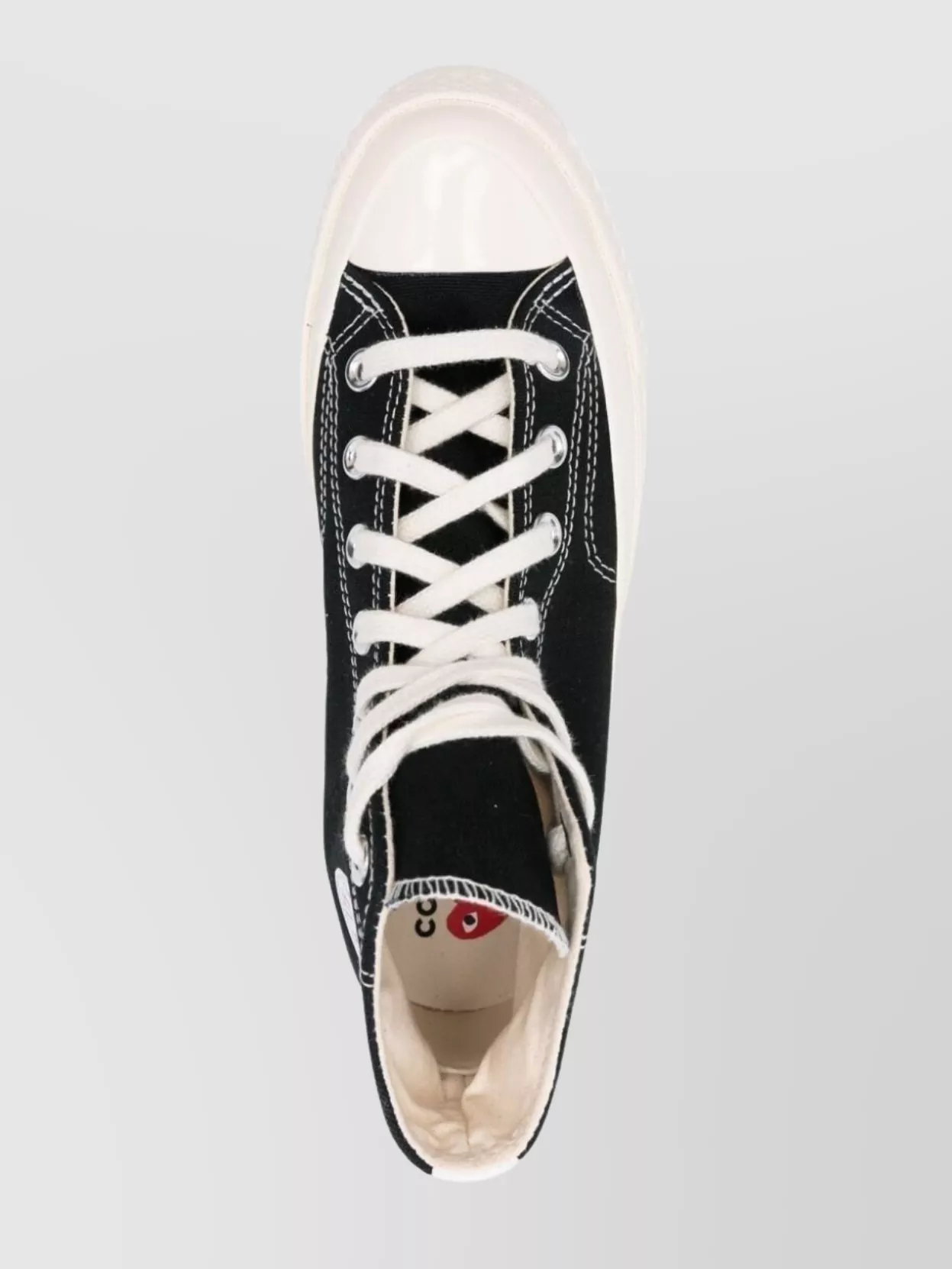 Comme Des Garçons High-Top Sneakers Small Heart