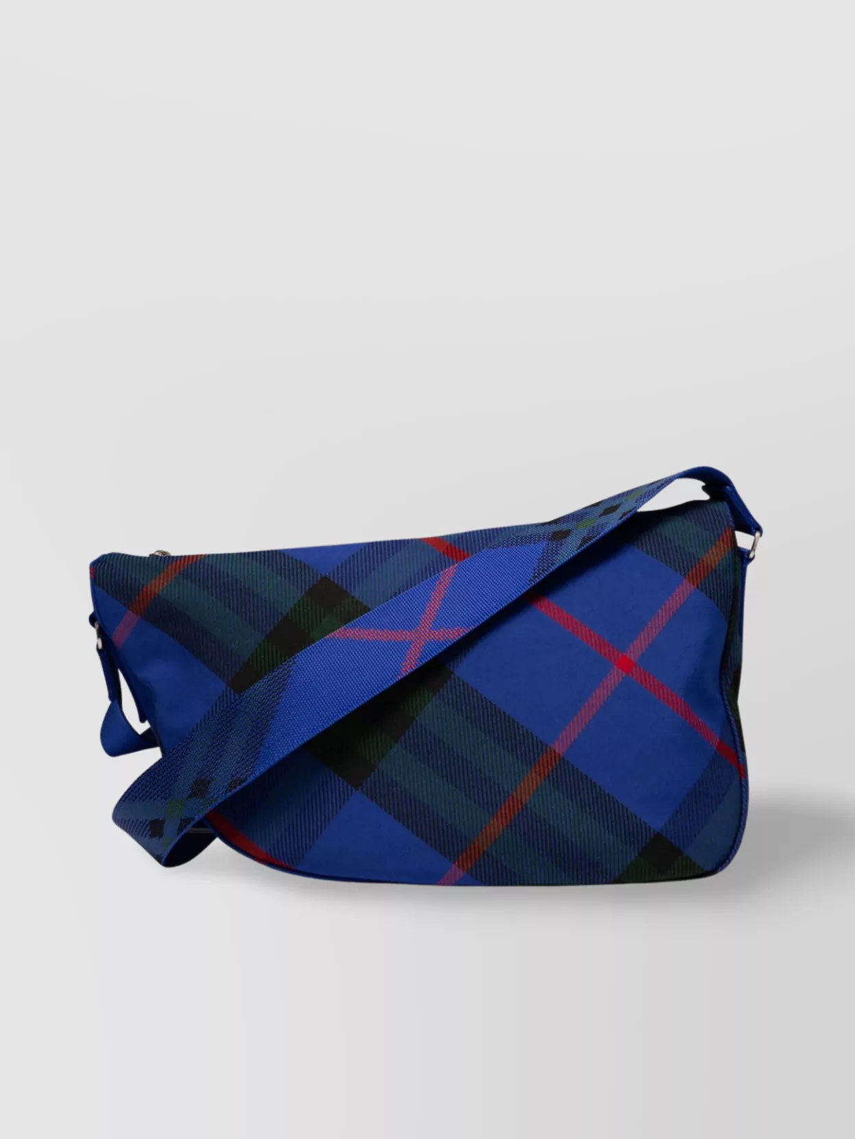 Burberry Checkered Pattern Crossbody Bags With Adjustable Strap