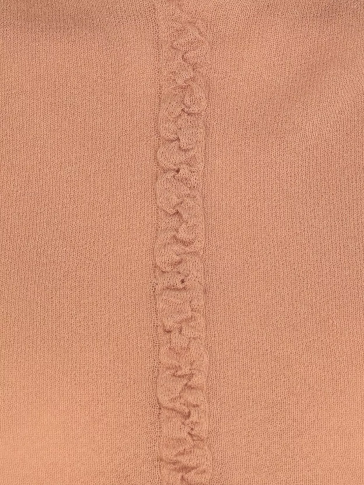 Uma Wang Sheer Fabric Round Neck Textured Detail