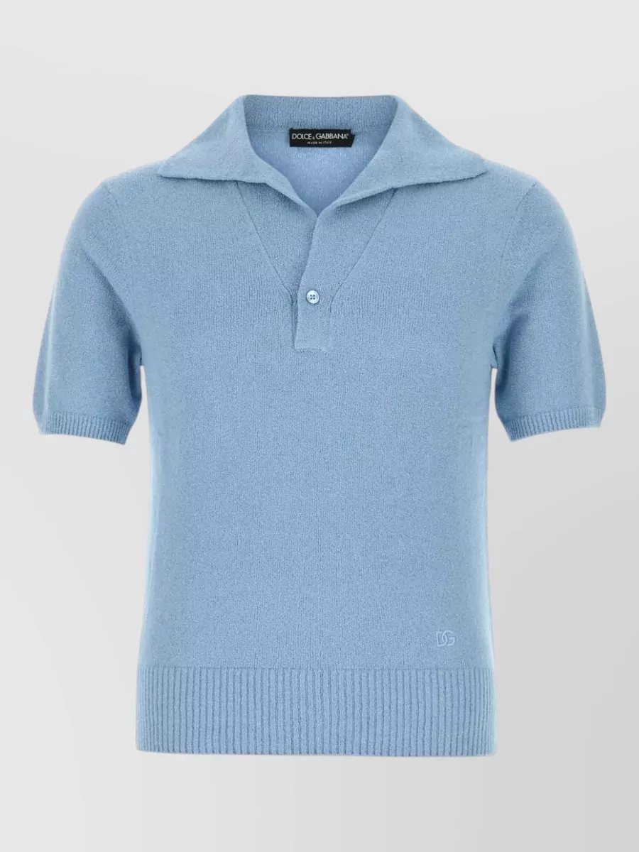 Dolce&Gabbana cotton blend polo shirt