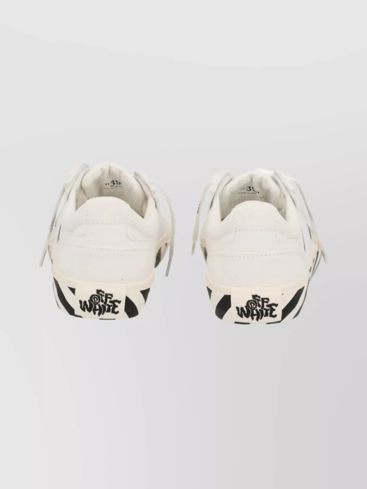 Off-White Casual Low-Top Sneakers Stripe Detail