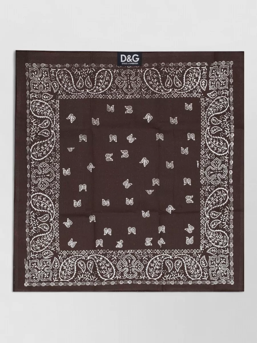 Dolce&Gabbana paisley-print square scarf