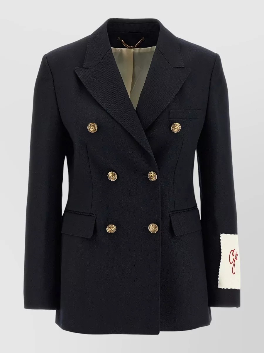 Golden Goose Virgin wool-blend double-breasted blazer