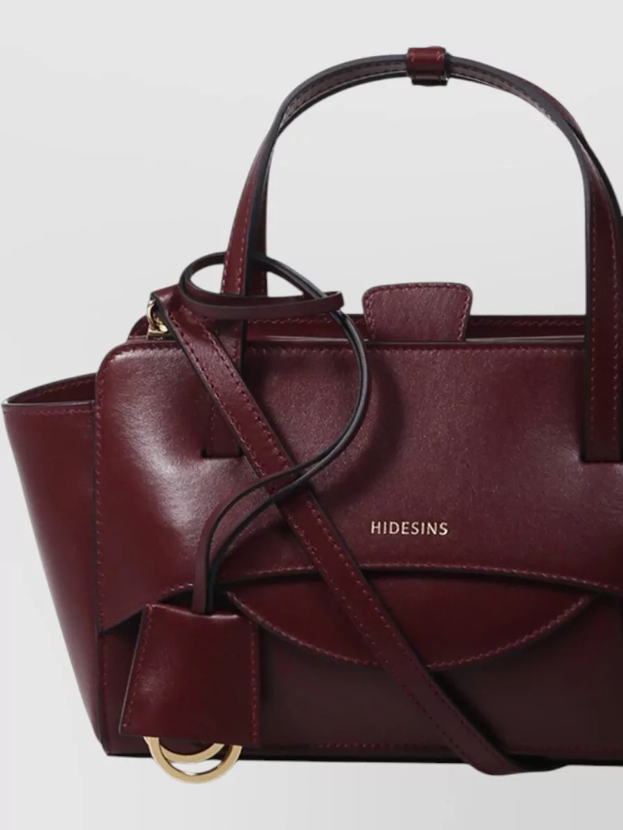 Hidesins Calf Leather Flap Mini Bag