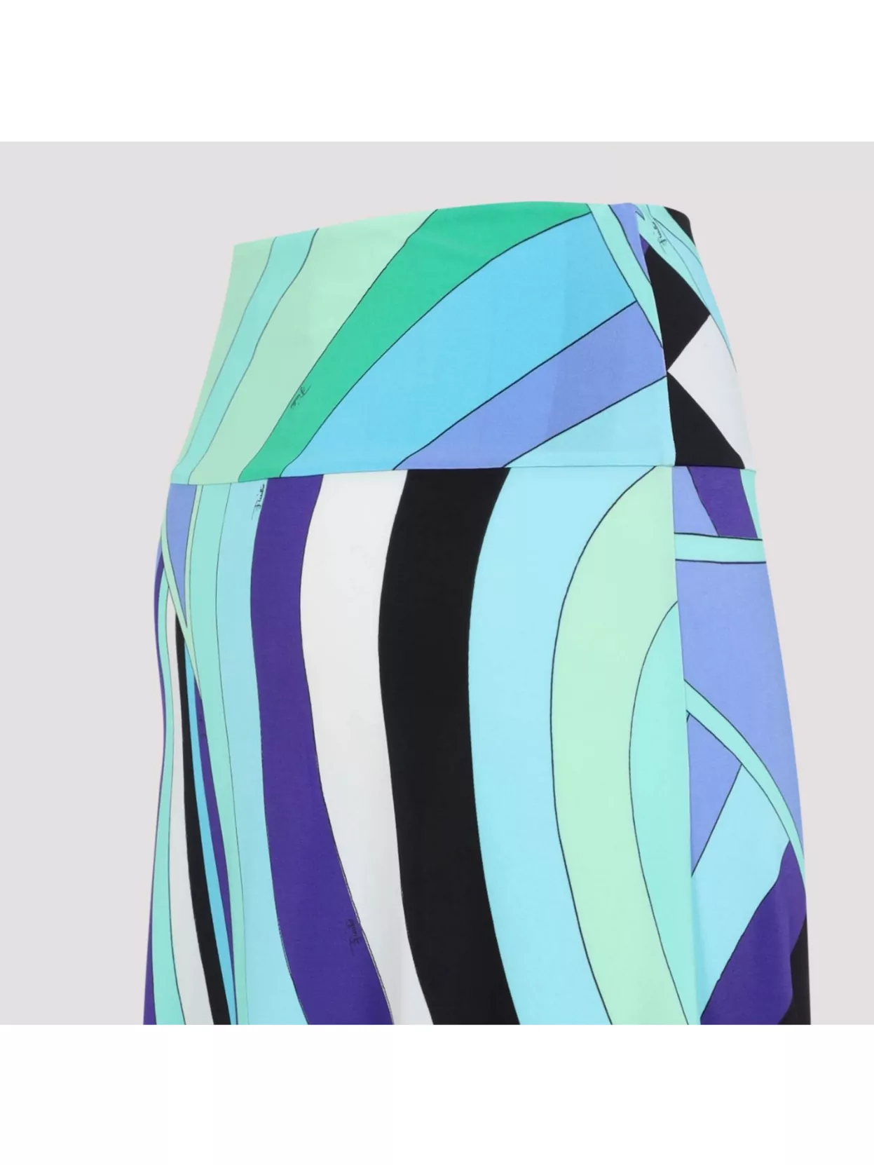 Shop Pucci Mykonos Skirt Geometric Design